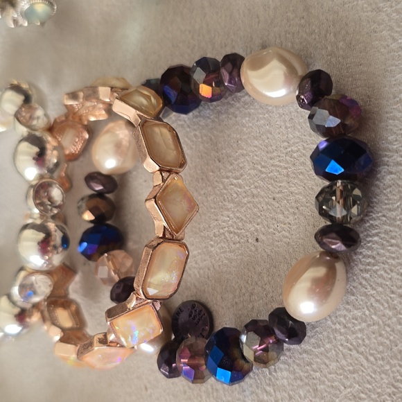 MONET, LIZ CLAIBORNE, ETC. FASHION JEWELRY BRACELETS BUNDLE 14 PIECES - Picture 4 of 16